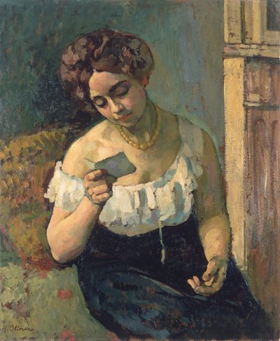 The Letter, 1903 by Henri Ottmann